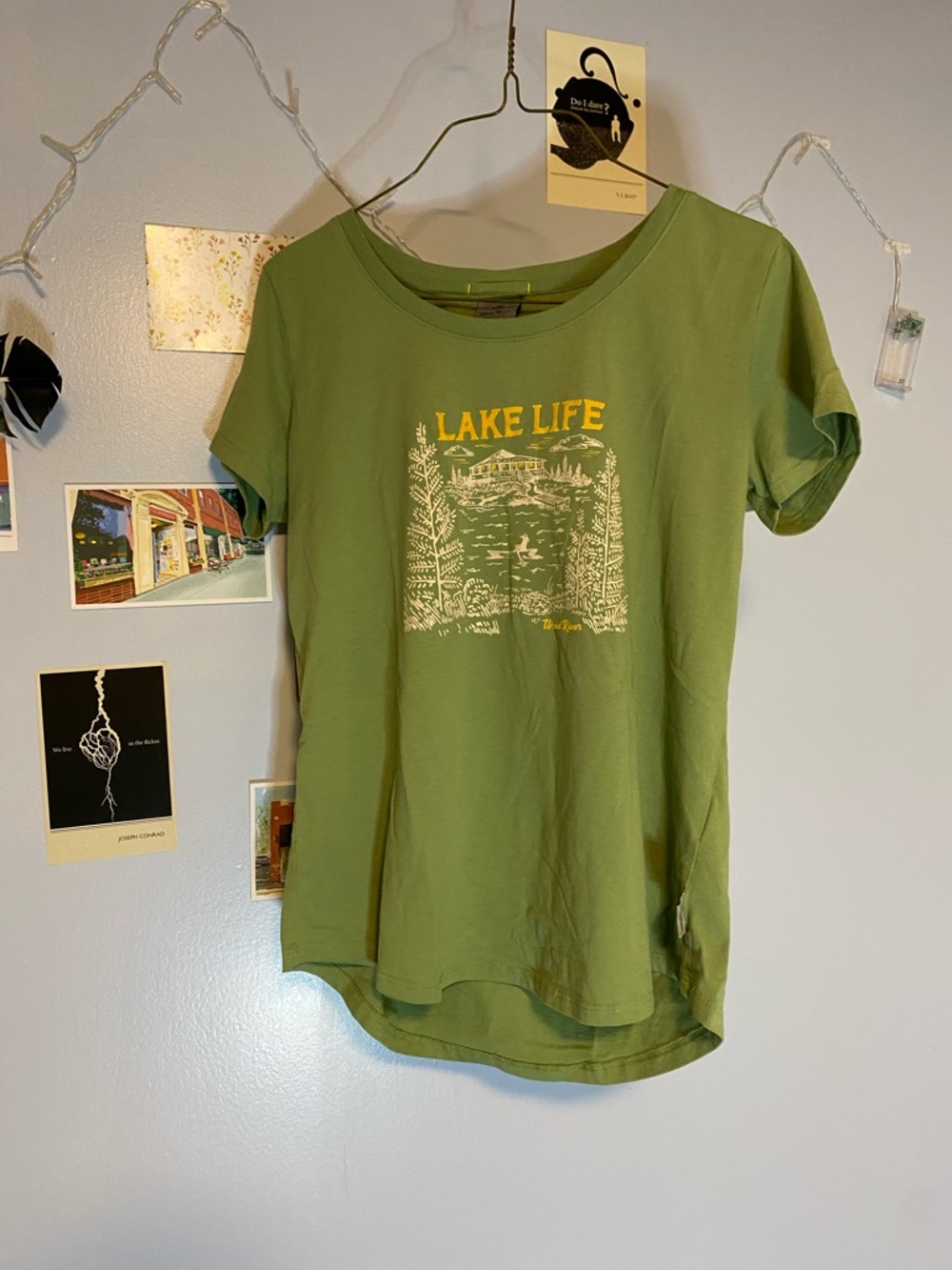 Wind River Olive Green Tee - M